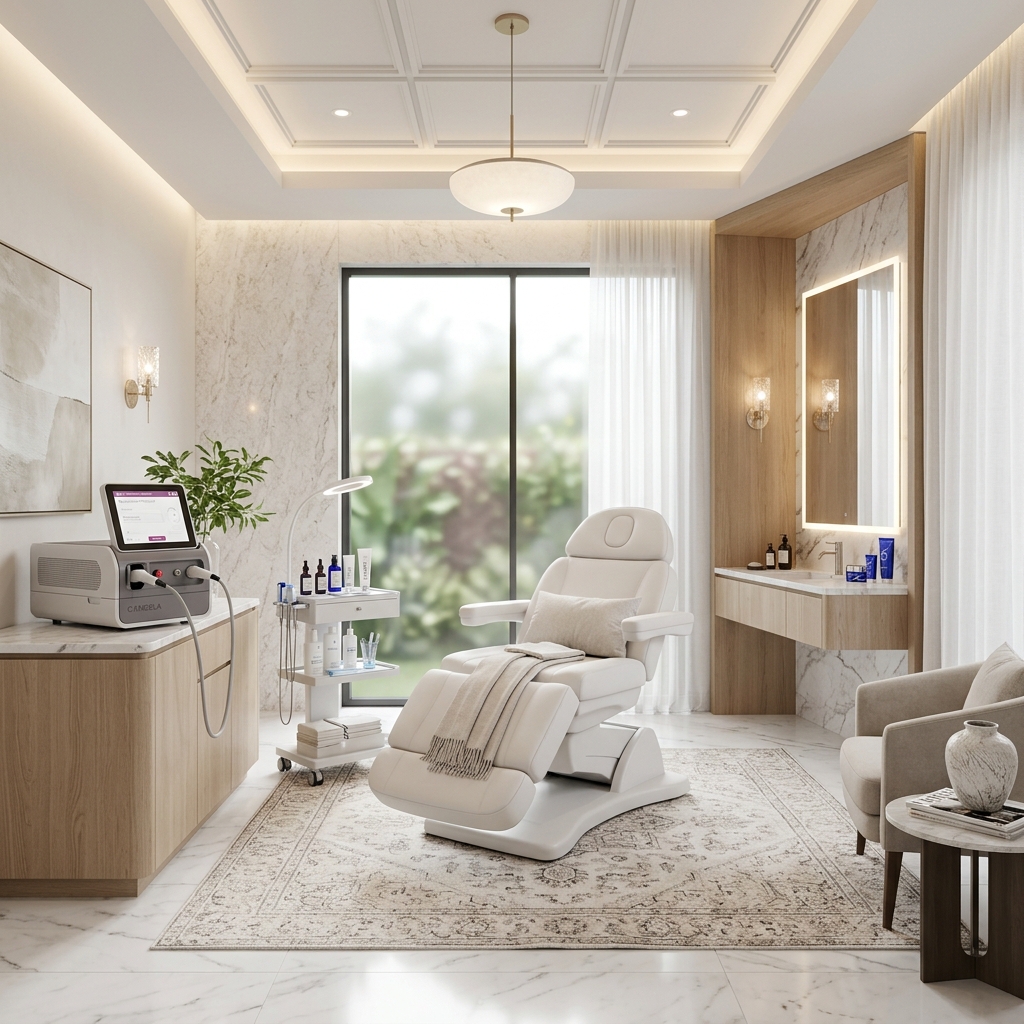 Clinical Dermatology Room at Hair O Graft